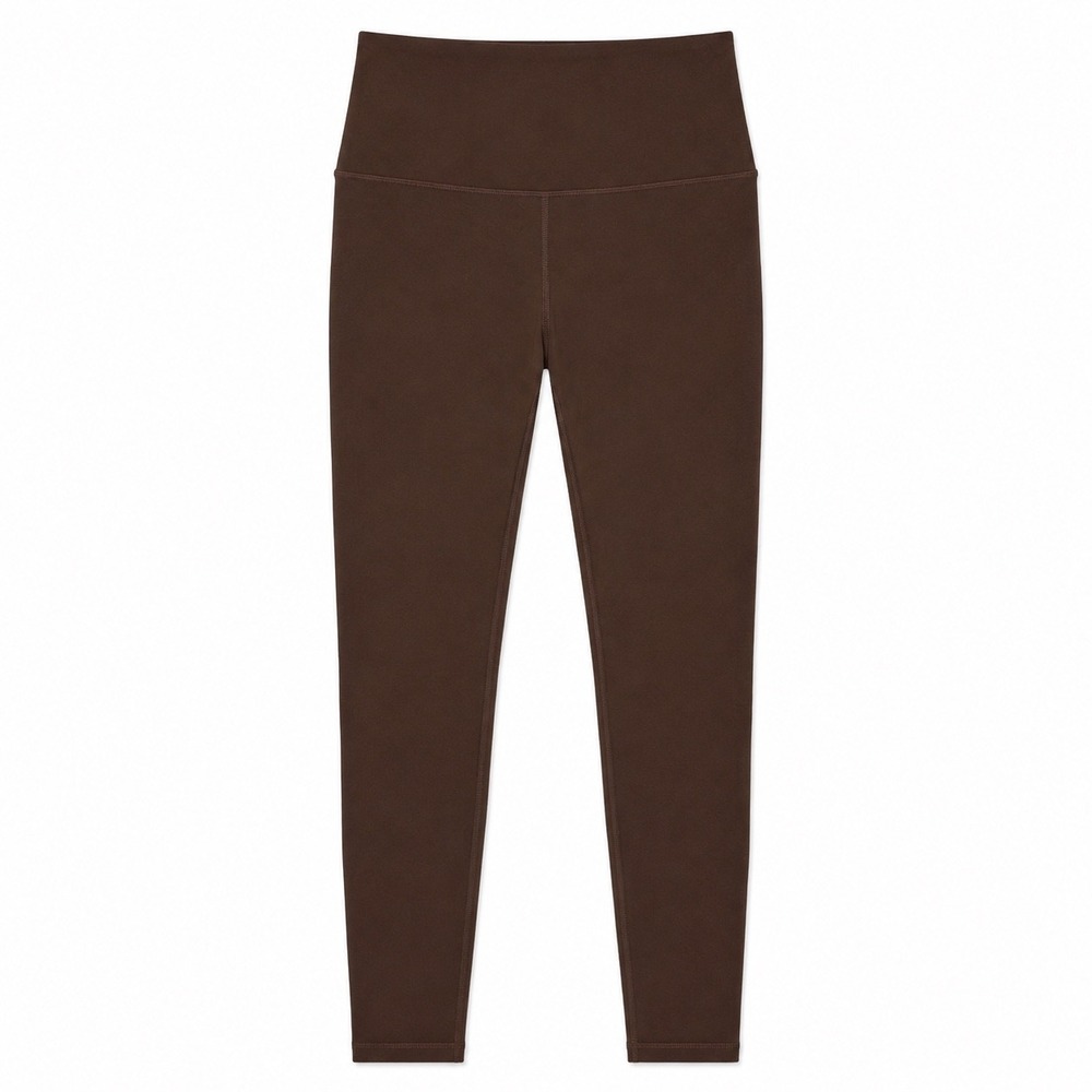 Everlane Brown High Rise Leggings Minimal Capsule‎ Wardrobe Small